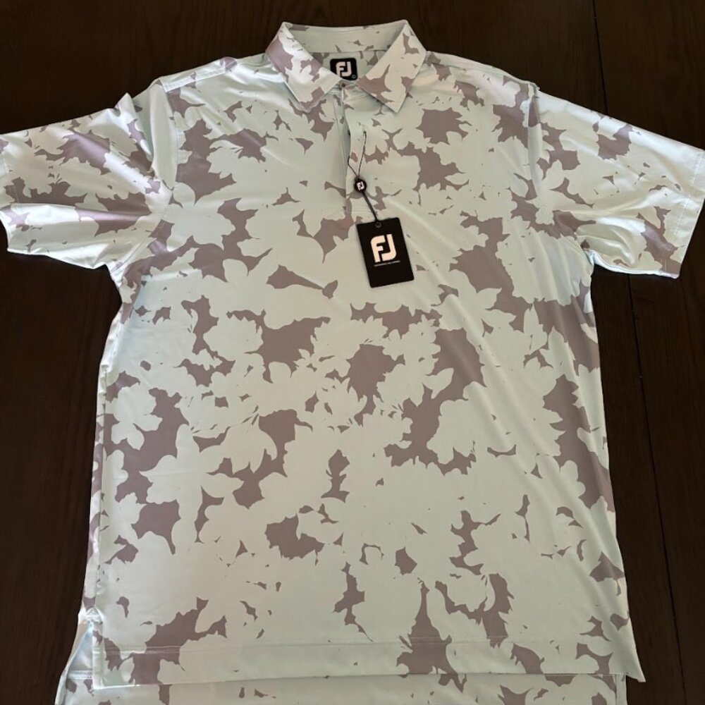 FootJoy Camo Lisle Polo Shirt